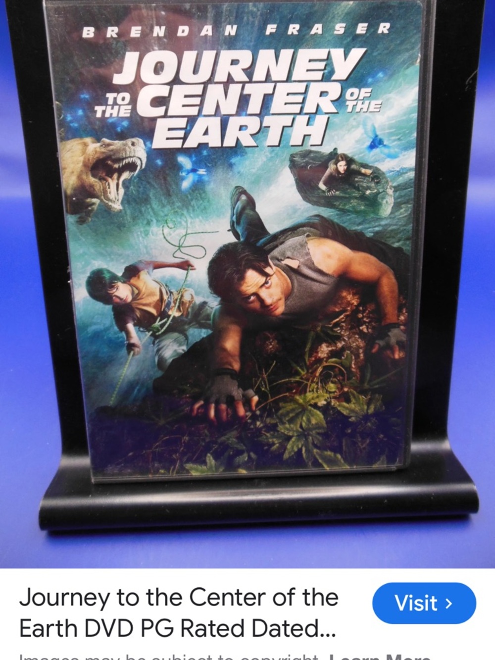 #1823**Journey to the Center of the Earth (Blu-ray) - Blue Cover